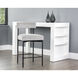 Seneca 36.5 inch Black / Polo Club Stone Counter Stool